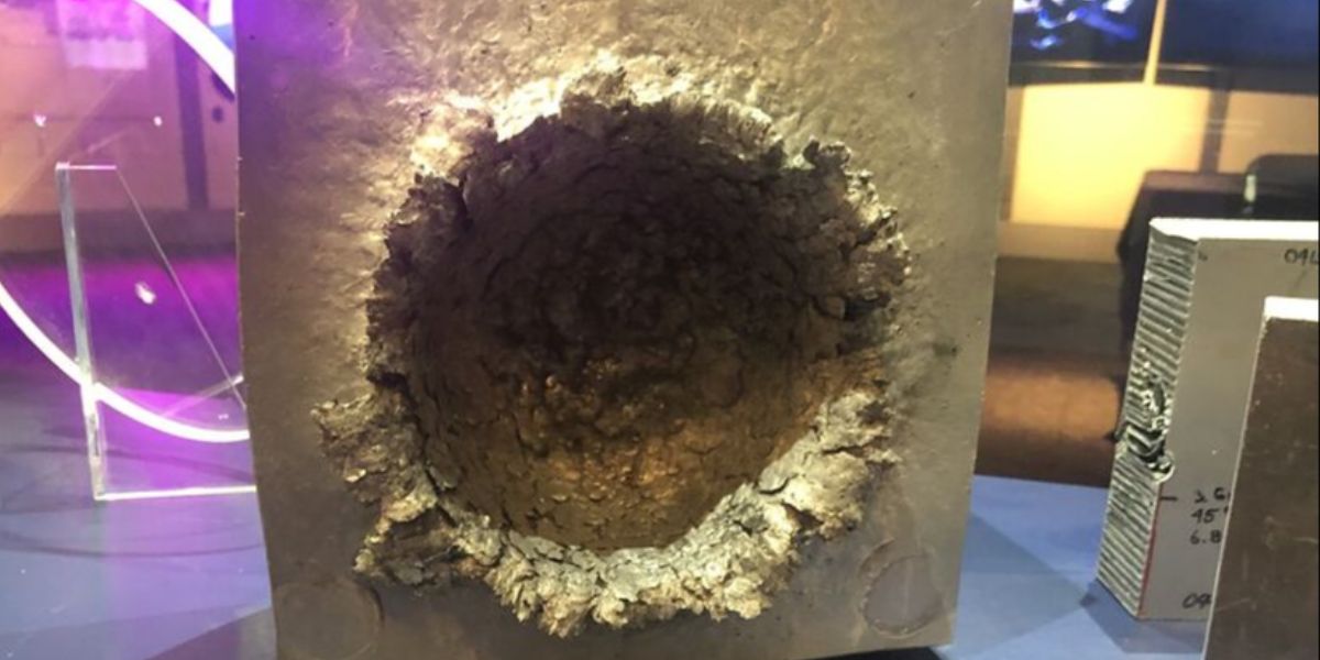 Block Of Aluminium Fell From Space In 2002