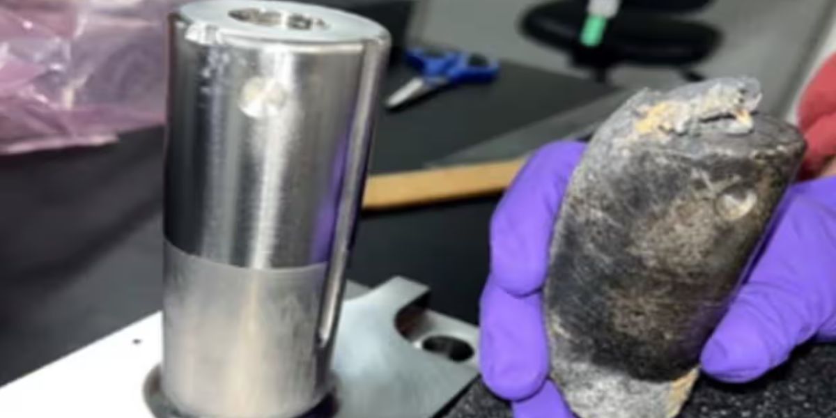 Cylindrical Metal Object Struck A House In Florida