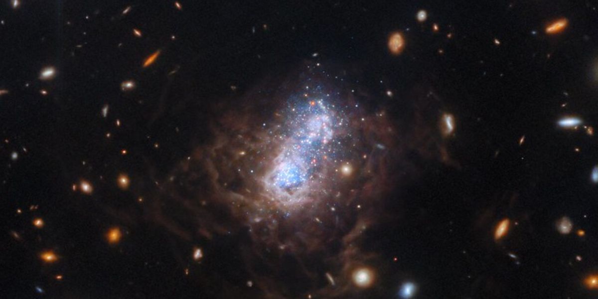 Duo Of Starburts In I Zwicky 18