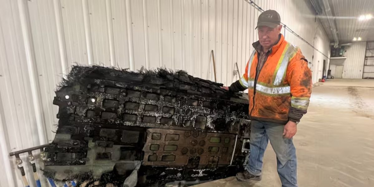 Fragments Of Space Debris Found On A Saskatchewan Farm In 2024