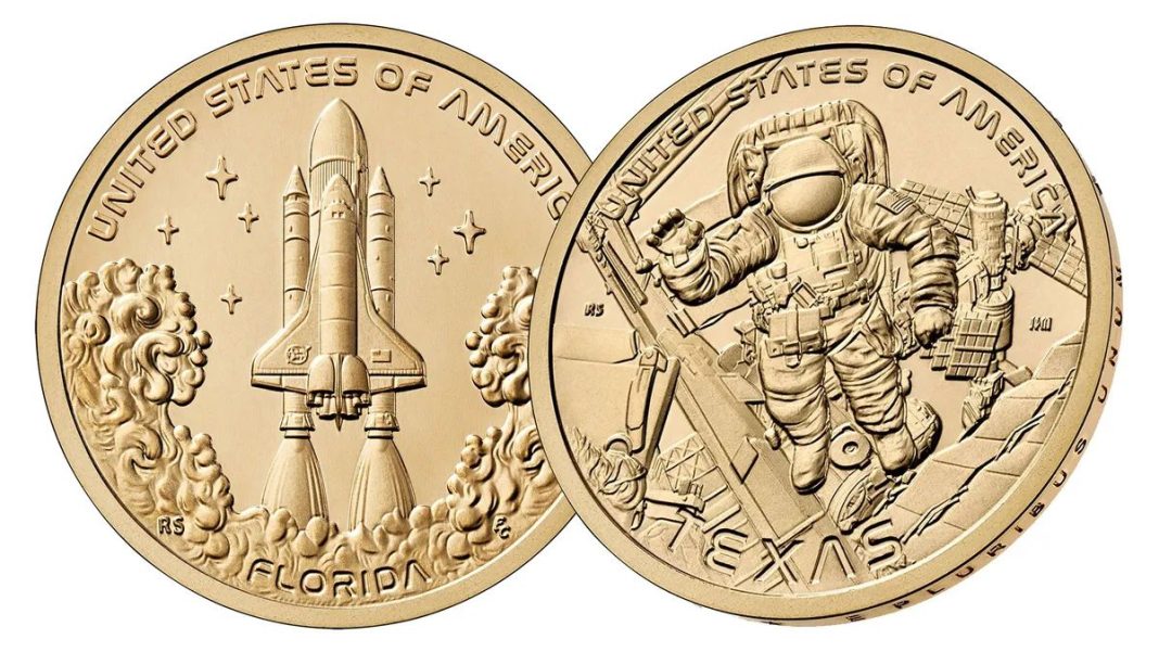Mission Control 2025 dollar coins from US Mint