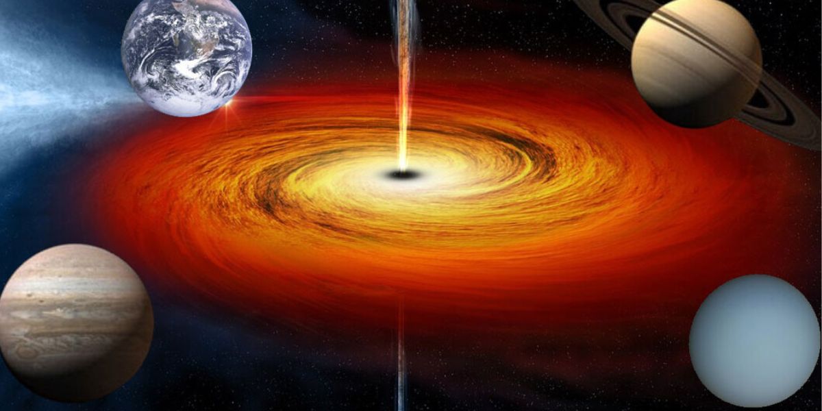 Space Planets Should Not Orbit Too Close To A Black Hole