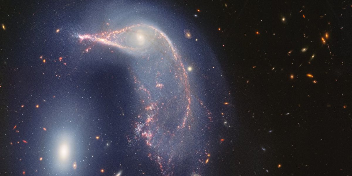 Two Interacting Galaxies