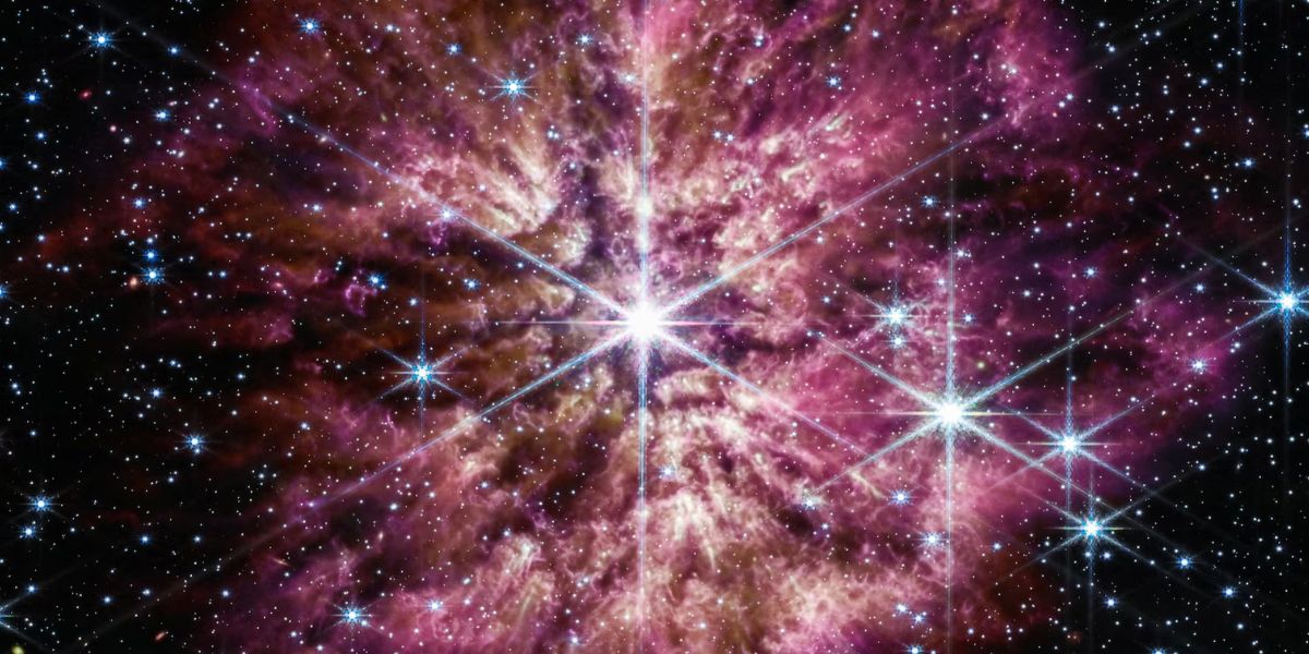 Wolf Rayet Star, Also Called WR 124